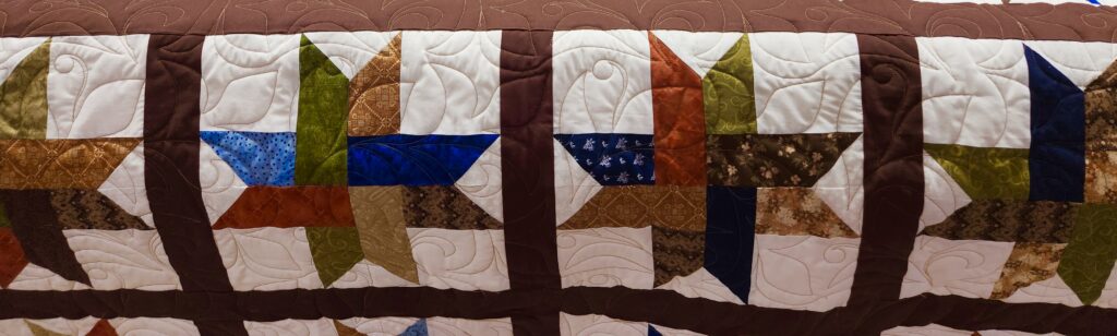 Customers quilt.